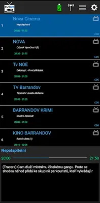 DVBTTelevizor android App screenshot 6
